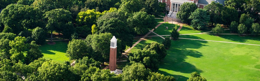 Aerial of the quad