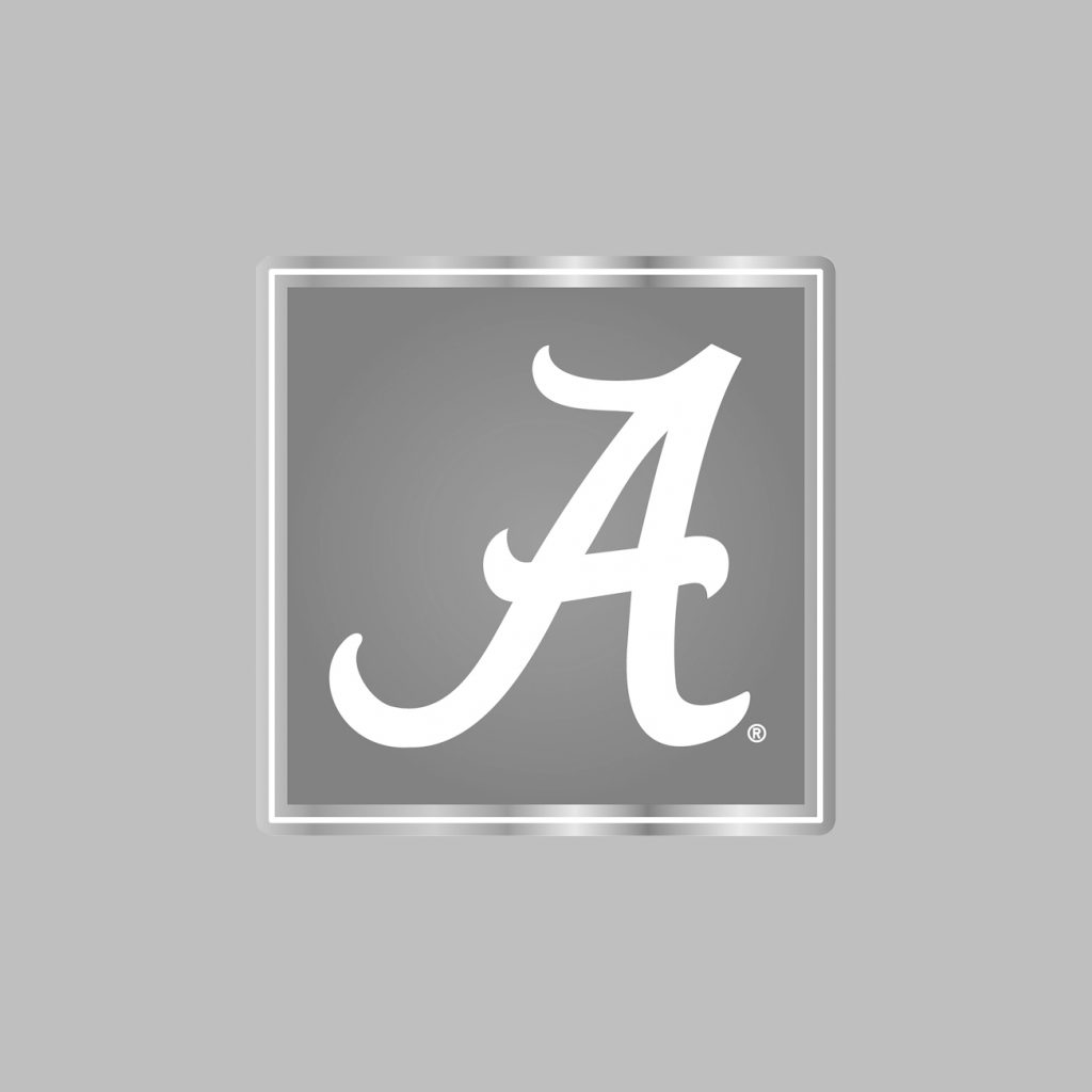 University of Alabama Grey Filtered Logo
