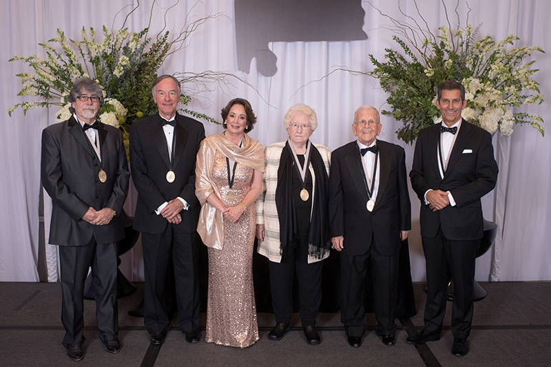 The six inductees of the Alabama Business Hall of Fame Class of 2018 inductees