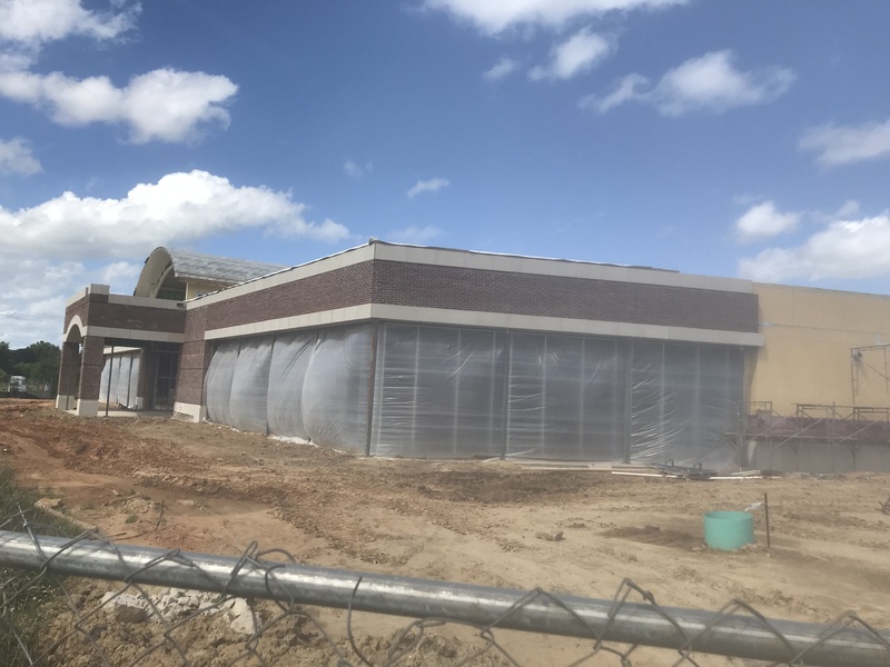 Construction on the new EDGE building