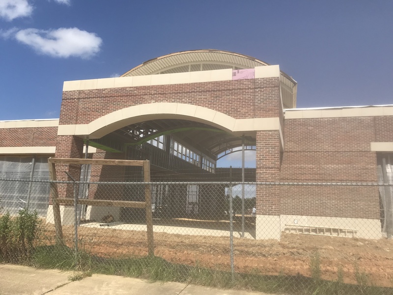 Construction on the new EDGE building