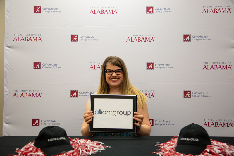 Senior Paige Ridley has accepted a position with AlliantGroup.