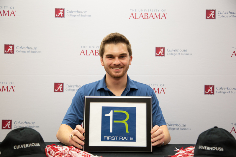 Senior Alexander Serman has accepted a position with First Rate.