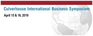 International Business Symposium starts April 15th to April 16th