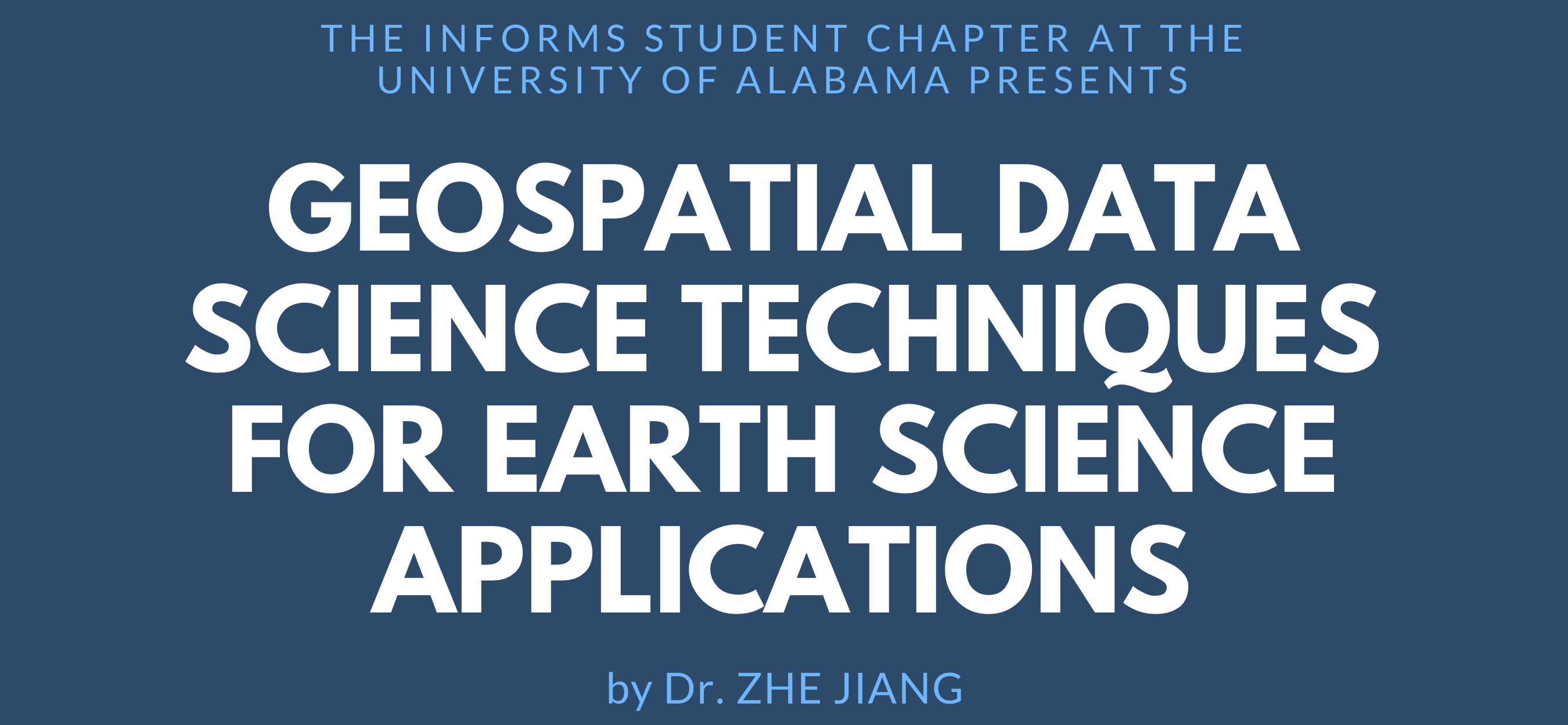 Geospatial Data Science Techniques For Earth Science Applications – The ...