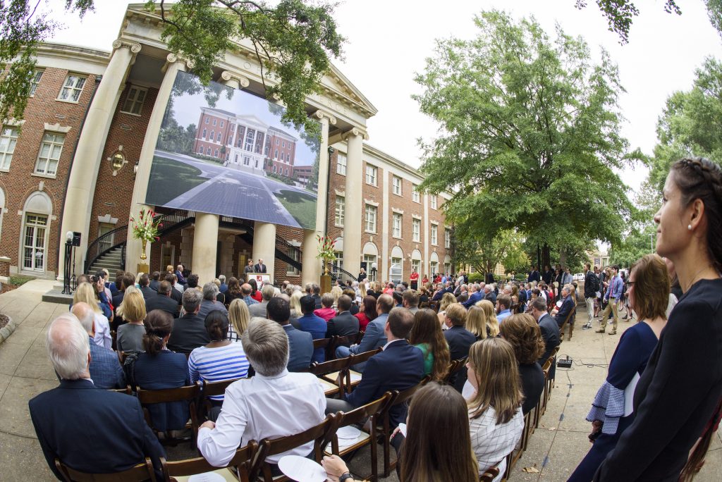 Hewson Hall unveiling