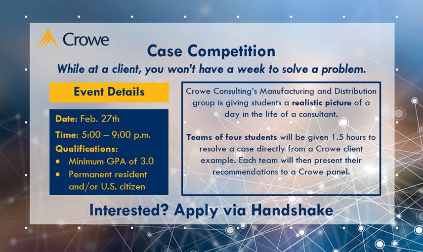 Crowe Case Competition