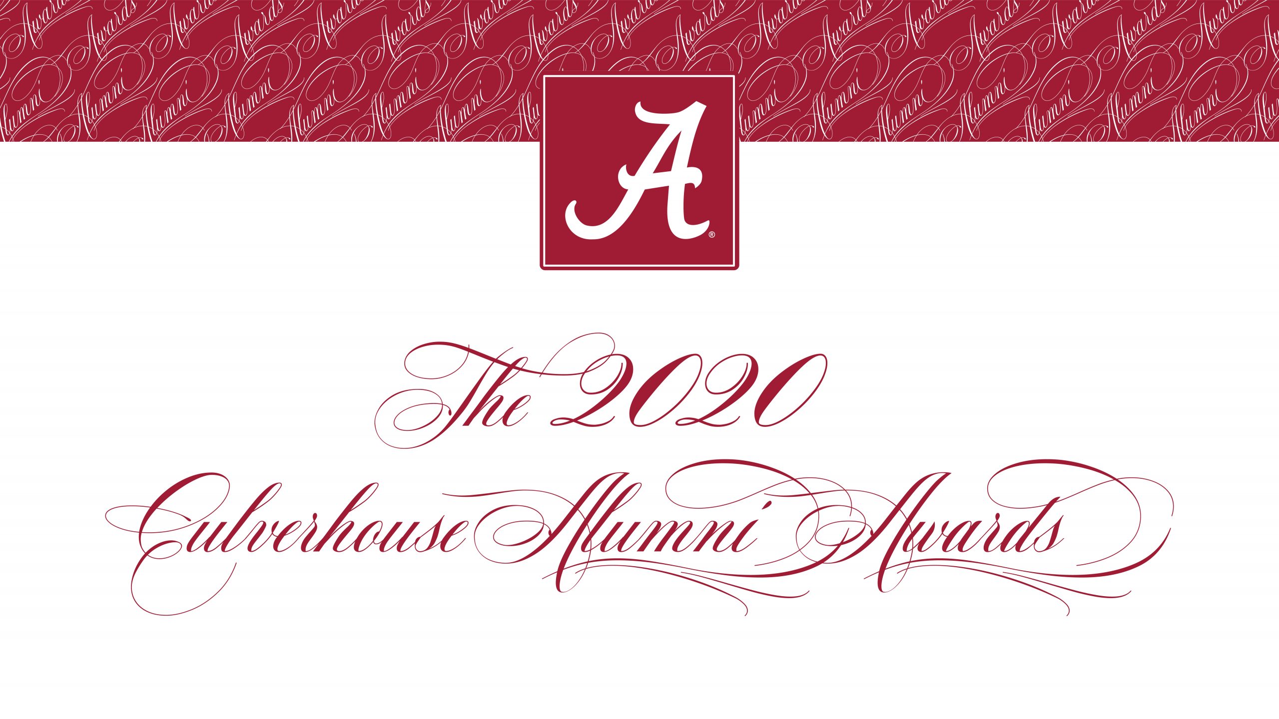 2020 alumni awards header