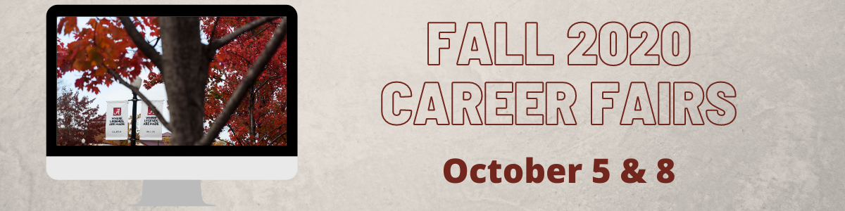 Fall 2020 Career Fairs
