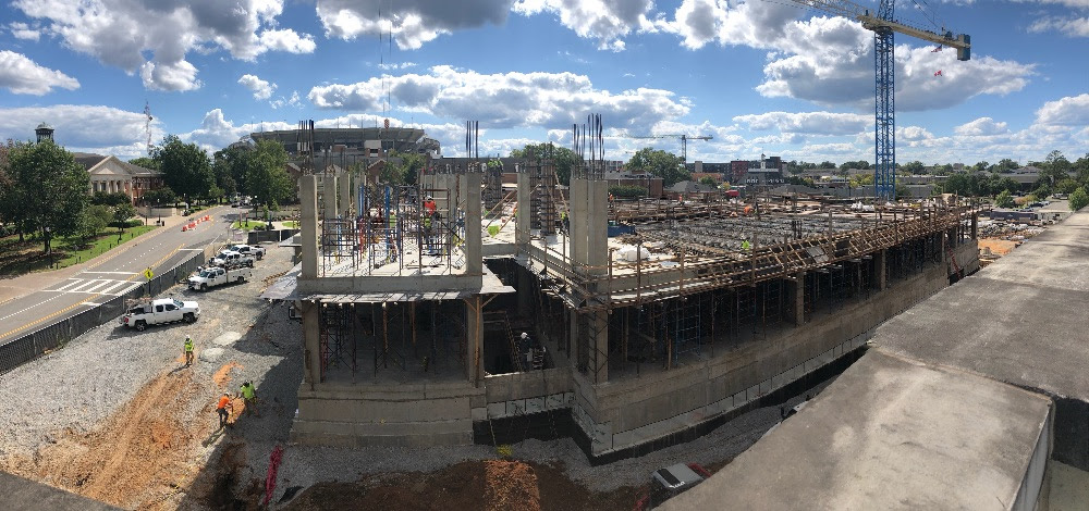 Hewson Hall construction September 2020