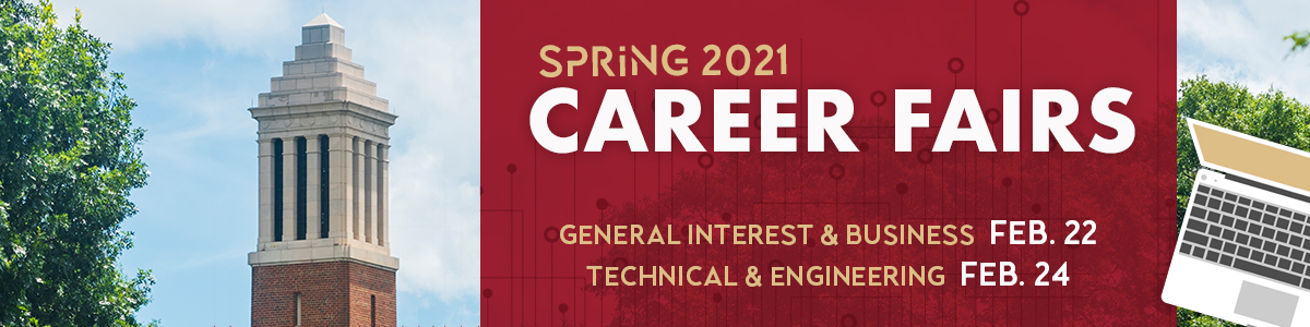 Spring 2021 Career Fairs