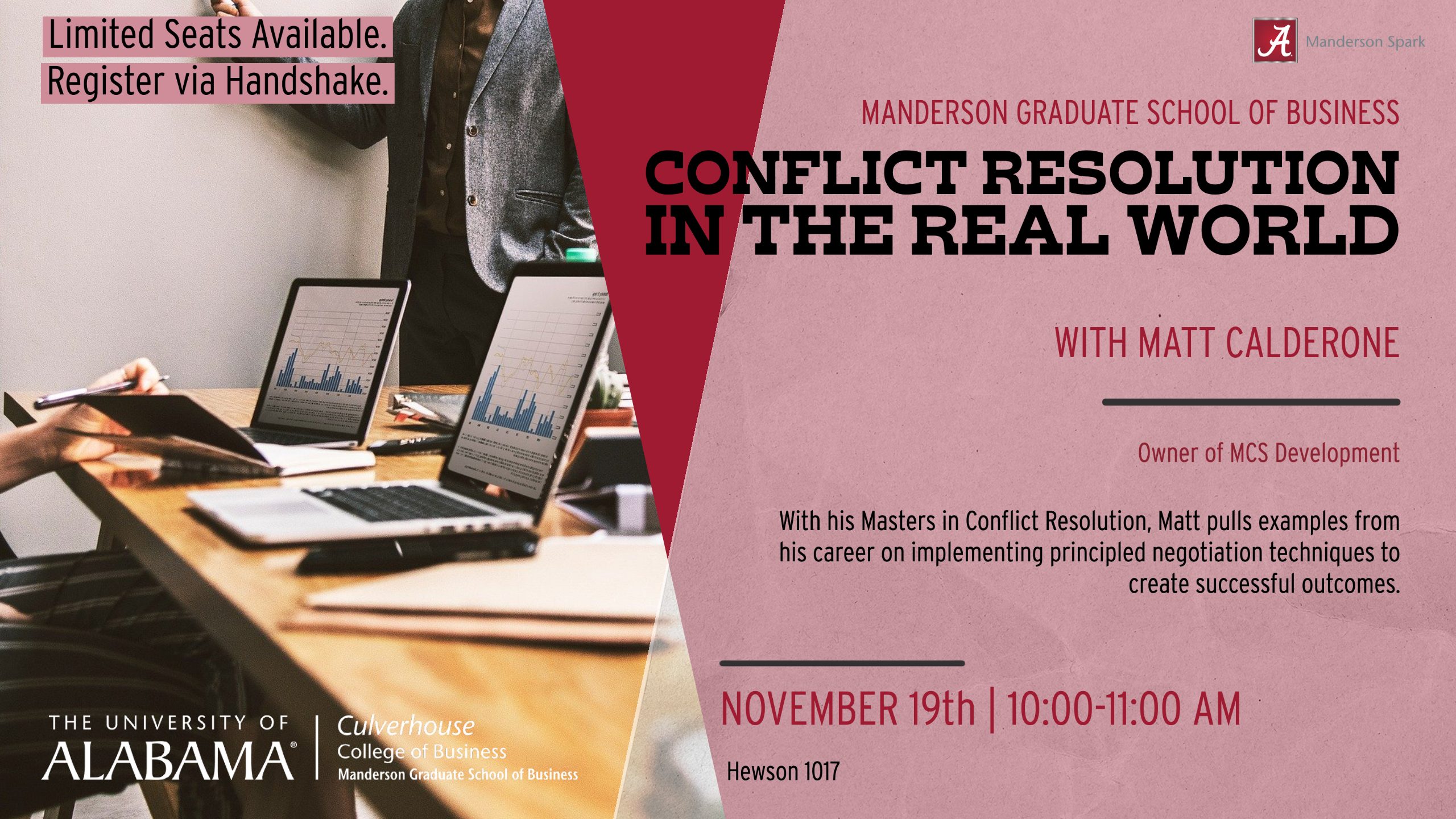 Conflict Resolution in the Real World The Culverhouse College of