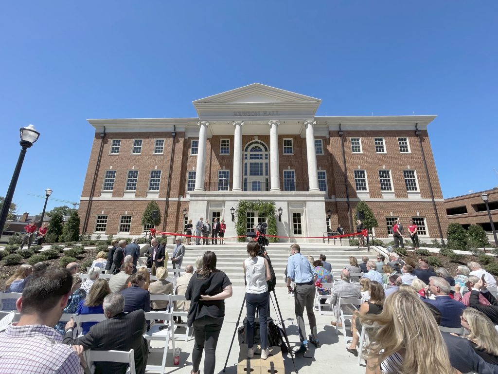 Hewson Hall Ribbon Cutting