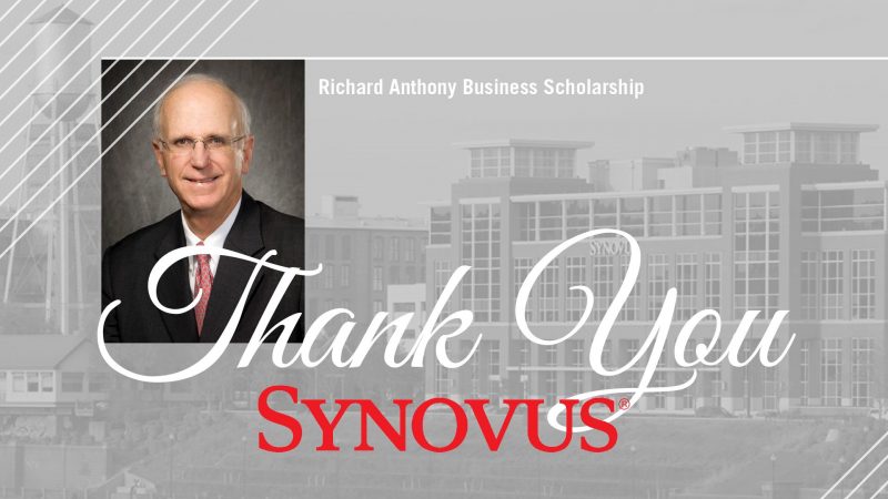 Synovus Financial Corp. Honors Retired Executive with Gift to UA Business School