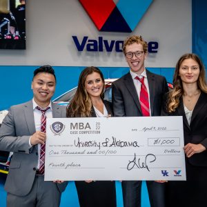 SEC MBA Team Valvoline Competition at The Gatton Building at University of Kentucky, Saturday April 9, 2022 in Lexington, Ky.