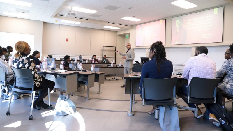 Manderson Hosts Diversity Forum, Offers Stillman Students Graduate Pathways to Business
