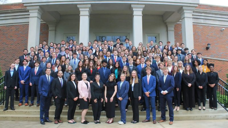 Alpha Kappa Psi Chapter Established<span class="timeline-express-tax-container timeline">
<span class="pre-text">Timelines: </span>Culverhouse History
</span>