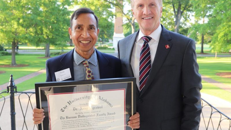 Dr. Anup Agrawal Honored with Burnum Award<span class="timeline-express-tax-container timeline">
<span class="pre-text">Timelines: </span>Culverhouse History
</span>