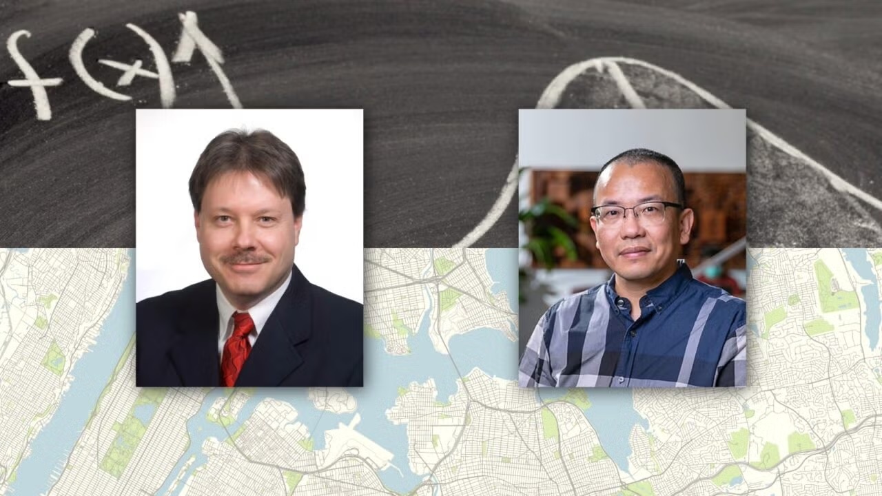 Dr. James J. Cochran and Dr. Xinyue Ye photos