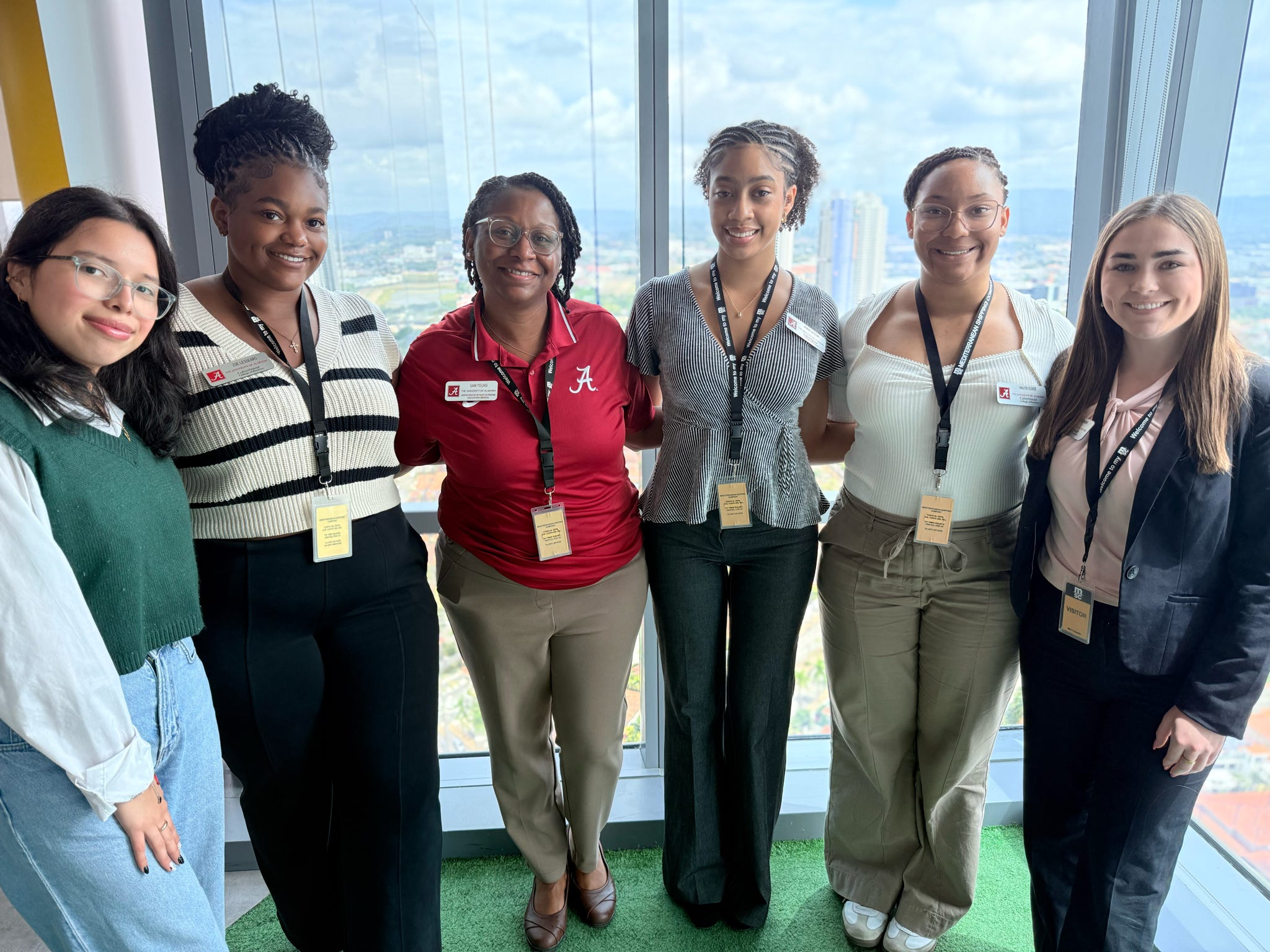 Ladies at MSC Visit