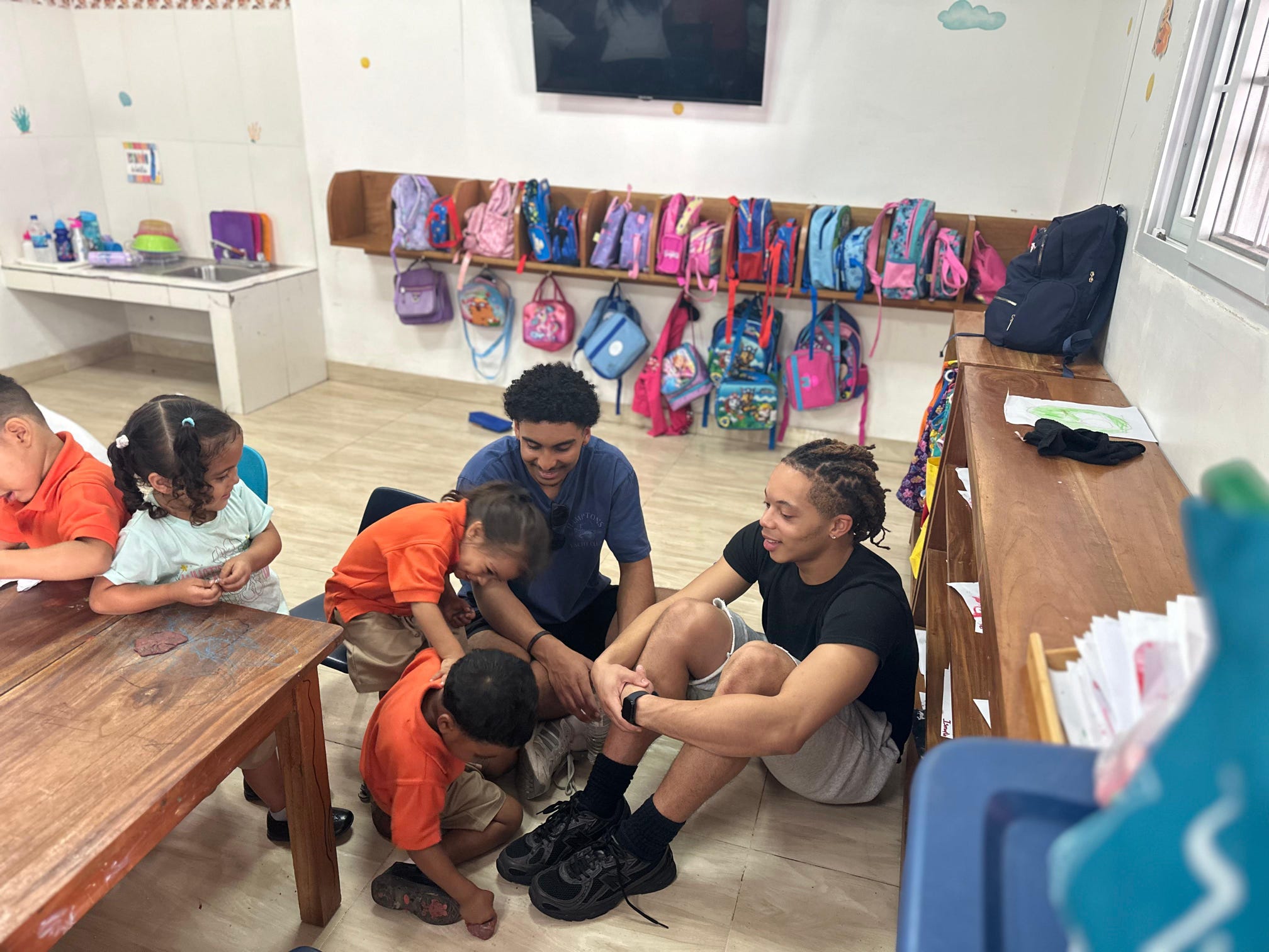 Service Learning, Jay & Sagedie